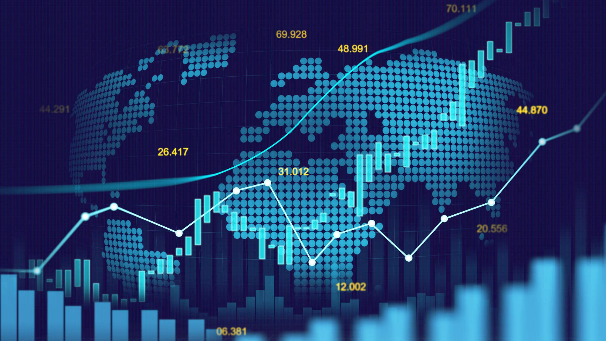 Les régions du monde sont toujours étroitement liées par les relations commerciales.